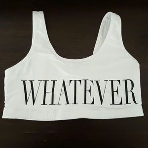 Victoria's Secret Pink Whatever Sports Bra Sz L