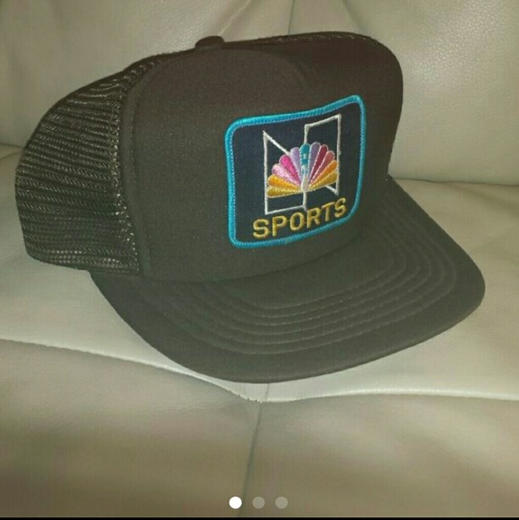 Vintage retro NBC mesh snapback