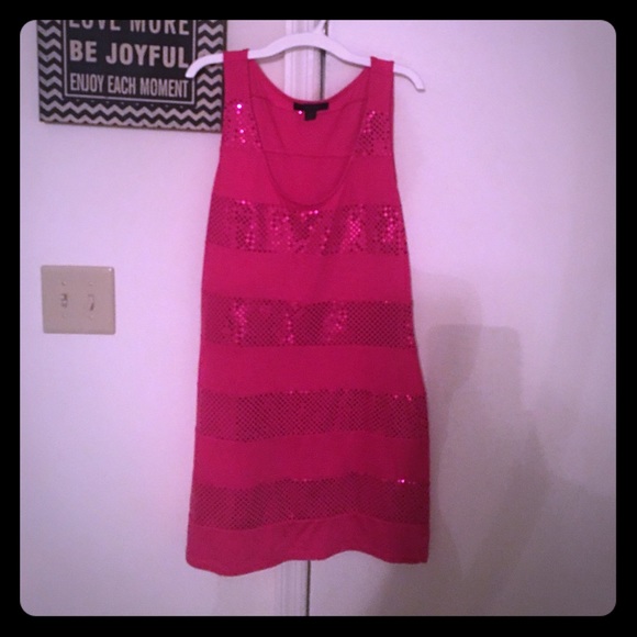 Pink express dress