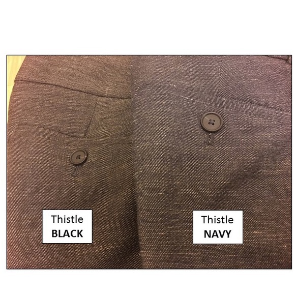 theLOFT Marisa Fit Trousers - Thistle Navy **NWT** - Picture 2 of 3