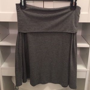 Foldover Yoga Skirt