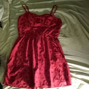 Red sundress