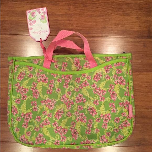 Lilly Pulitzer neoprene laptop case