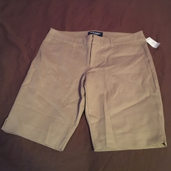 NWT Khaki Bermuda Shorts