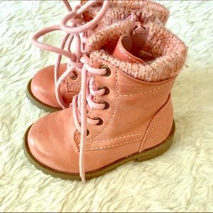 Pink Girls Toddler boots