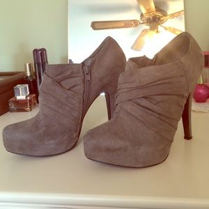 Grey booties