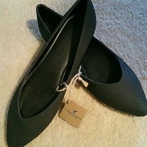 American Eagle grey flats, 8