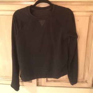 Black Lululemon sweatshirt