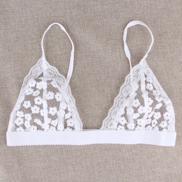 White Daisy Bralette π - Picture 2 of 4