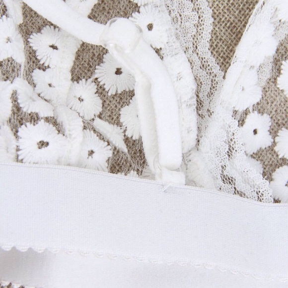 White Daisy Bralette π - Picture 4 of 4