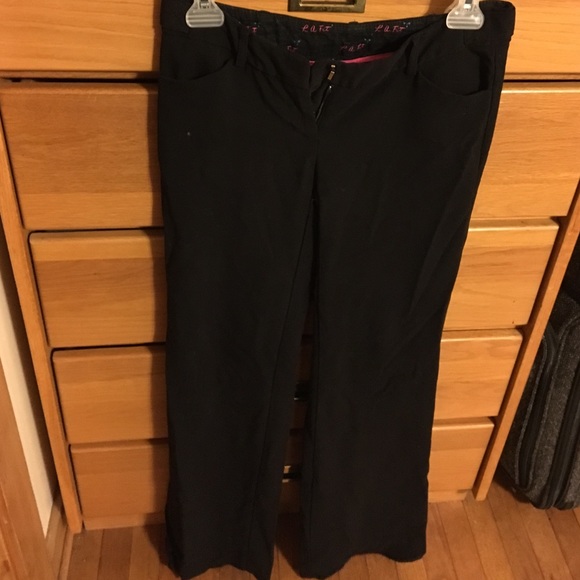 Black professional pants
