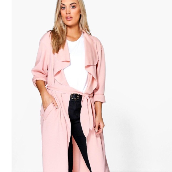 boohoo duster coat