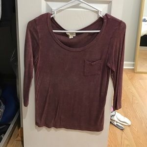 Pacsun 3/4 sleeve pocket shirt
