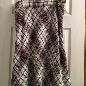 Plaid skirt