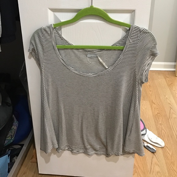 Urban Outfitters Flowy Striped Shirt