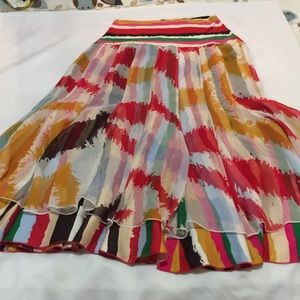 Diane Von Furstenberg silk skirt