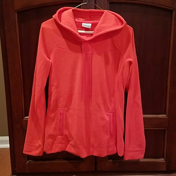 Columbia fleece pullover hoodie