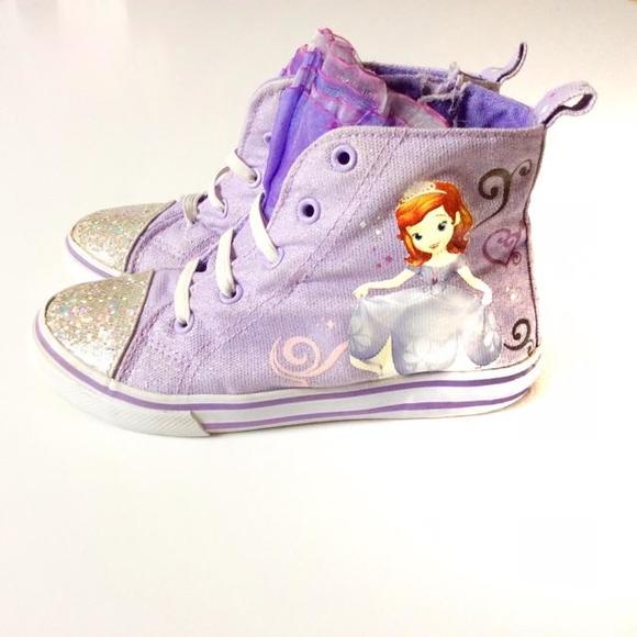 🎉Editor's Pick 🎉 Sofia the First high top shoes