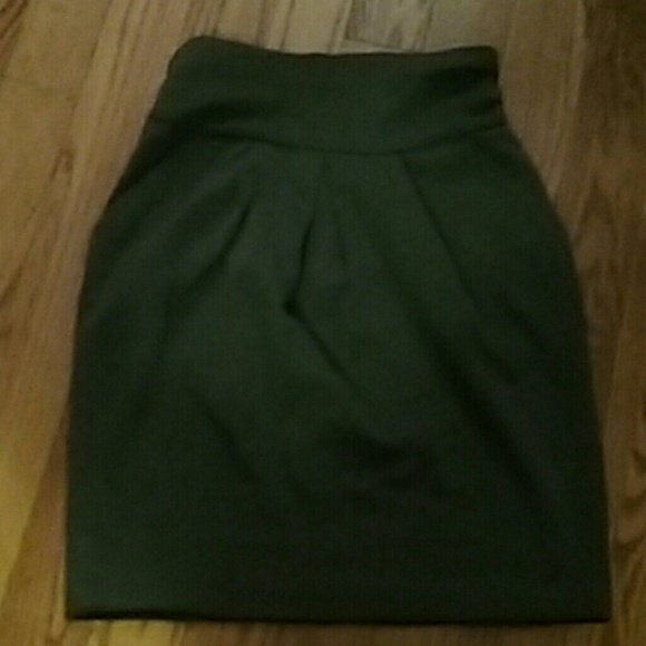 Gray skirt