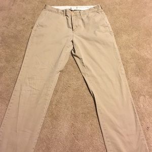 J. Crew khakis size 34W 32L