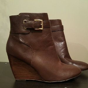 Wedge booties from Nine West