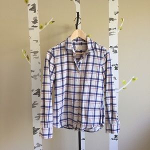 Price⬇️Band of Outsiders Plaid Flannel Button Down