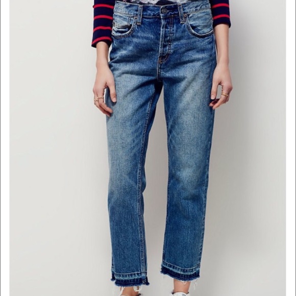 Free People Borough Released Hem Jean as 29 NWOT