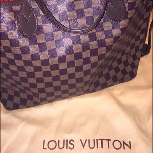 Non authentic Louis Vuitton neverful bag
