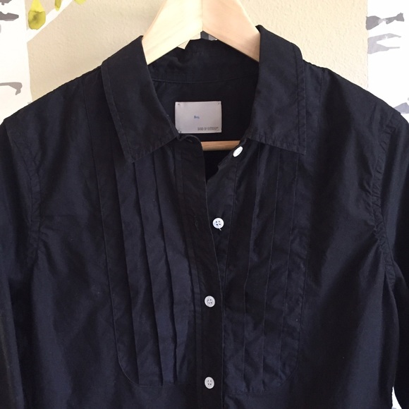 boy. by Band of Outsiders Pintuck/Tuxedo bib Style