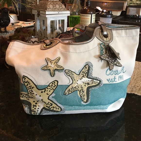 Coach Nautical Tote