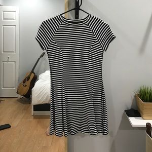 Urban Outfitters Black and White Striped Dress