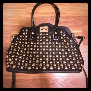 Studded purse