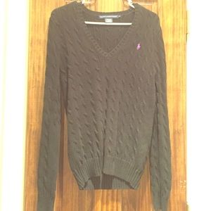 Black/Purple Ralph Lauren Sweater