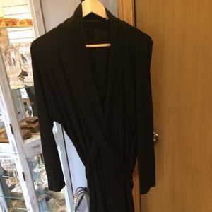 Final reduction!  Stretch wool wrap dress, Talbots