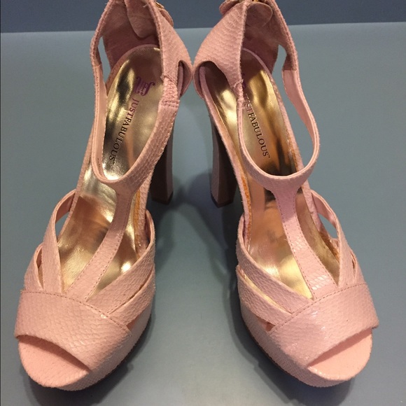 Platform Pink Very High Heels