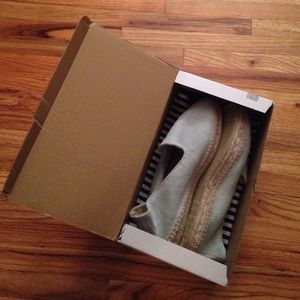 Manebi mint espadrilles ✨BRAND NEW✨ never worn!