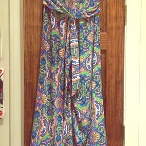 Fun Paisley Palazzo Pants