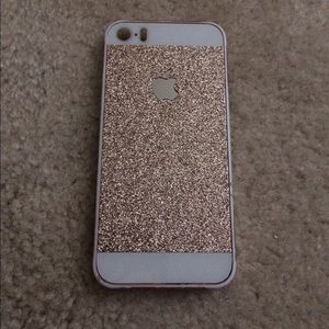 iPhone 5s glitter case