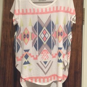 Karlie Tribal Print Tee