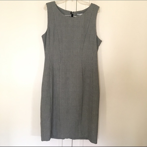 H&M Houndstooth Sheath Dress