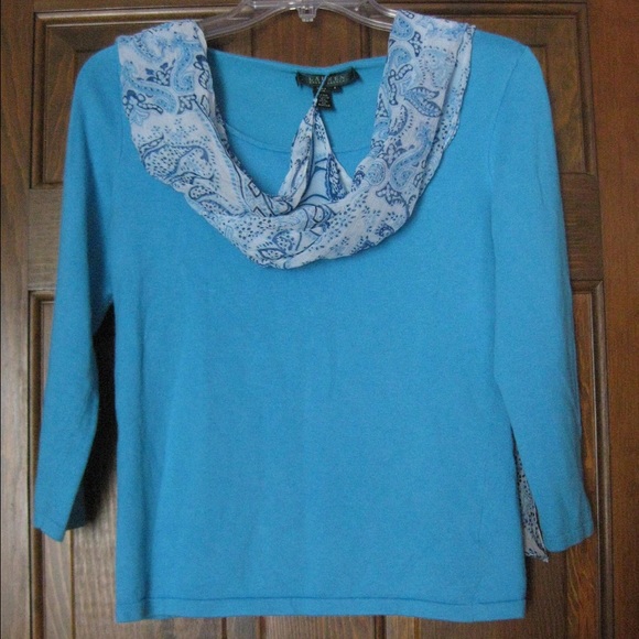 Blue Ralph Lauren Knit Shirt