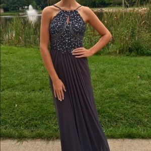 Grey homecoming dress
