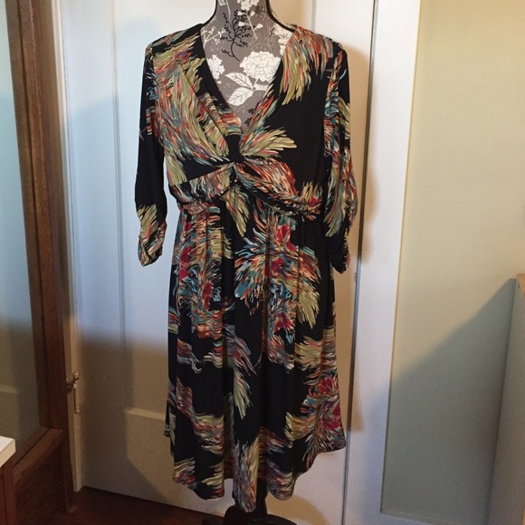 Ronni Nicole Wrap Style Dress