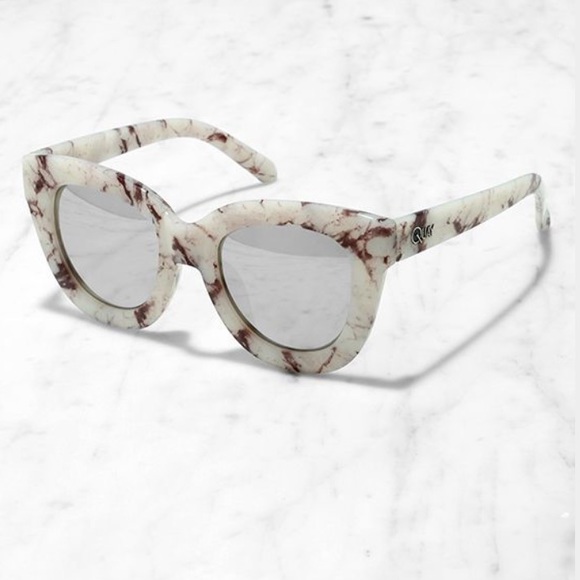 Quay Marble Sunglasses