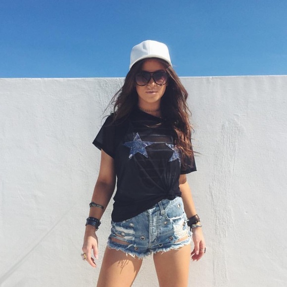 Mesh Star Top