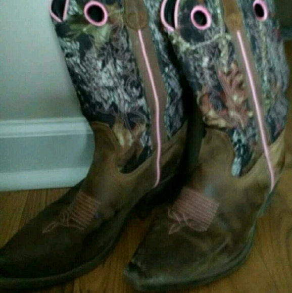 John Deere camo boots