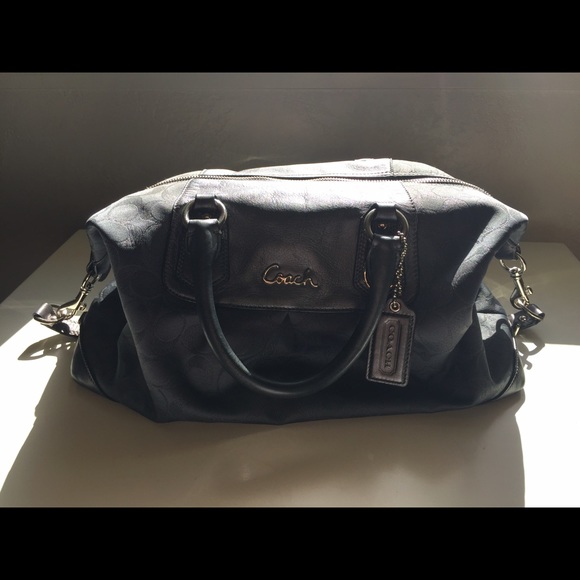 Blue Coach Purse