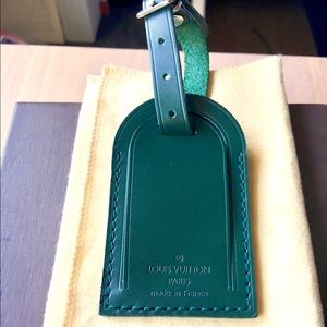 Authentic Louis Vuitton Luggage Tag.  Brand new.