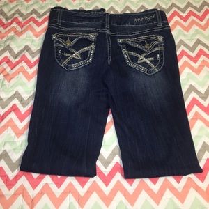 Amethyst Bootcut Jeans.  Size:  3