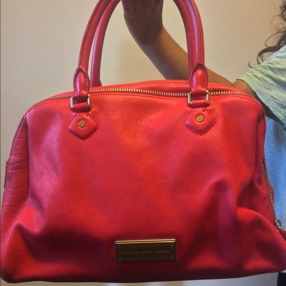 Marc By Marc Jacobs Flame Scarlet Red Handbag - Picture 1 of 4